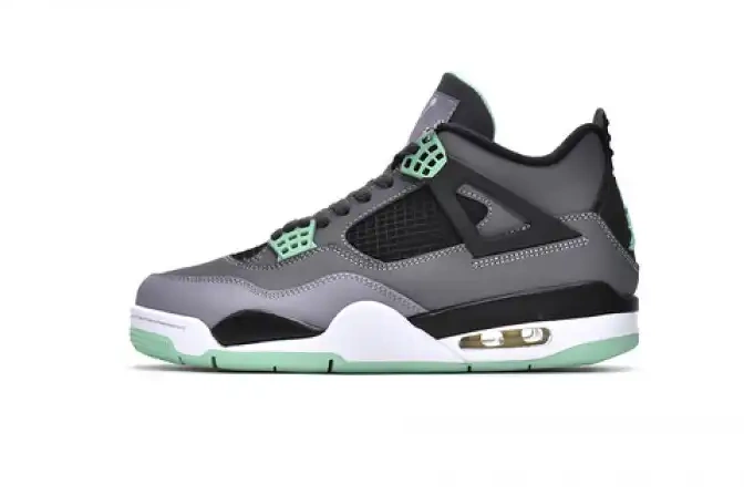 Rep TBK 4 Air Retro Green Jordan 308497-033 Glow 0406